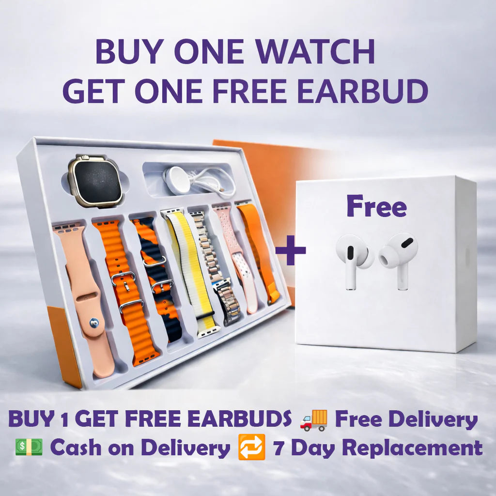 7 Strips Ultra Watch “Free Delivery | Pay After Delivery | 7 Day Replacement”