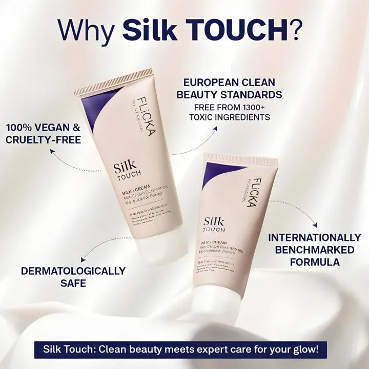 Flicka Silk Touch l Concentrate - Primer and Moisturizer