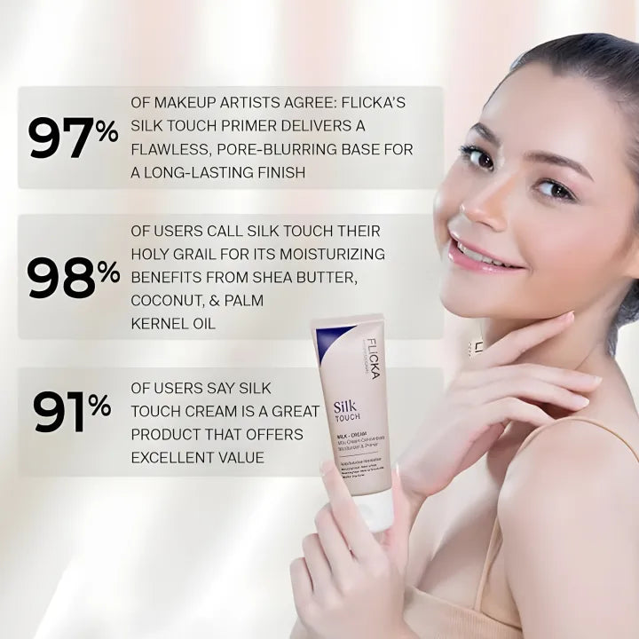 Flicka Silk Touch l Concentrate - Primer and Moisturizer